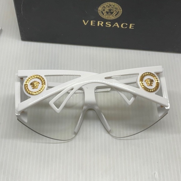 Versace 4393 Sunglasses with extra 2 lenses made in Italy - Picture 5 of 8